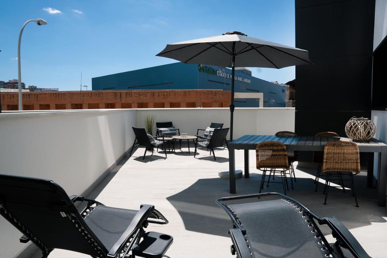 Central Premium Pool Terrace New Малага Экстерьер фото